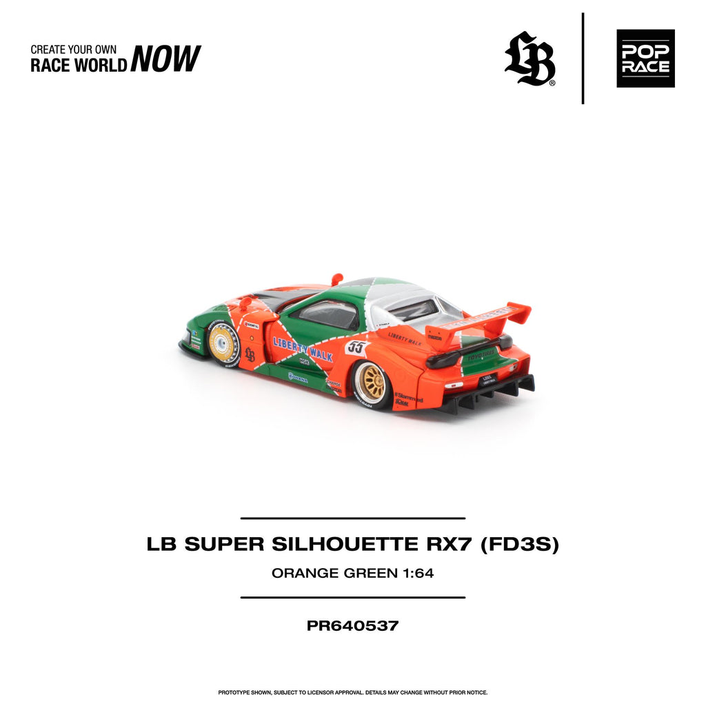 (Preorder) Pop Race 1:64 LB Super Silhouette RX7 (FD3S) PR640537