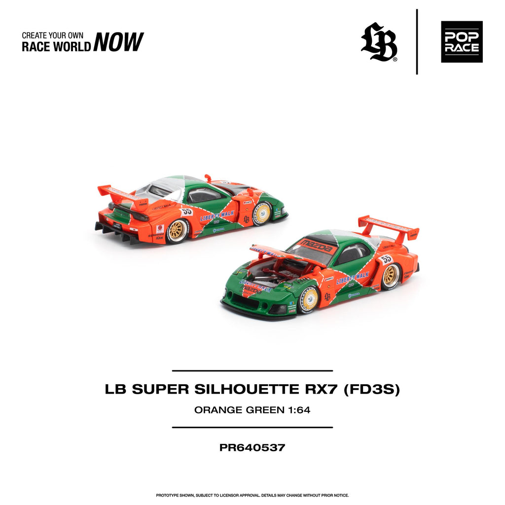 (Preorder) Pop Race 1:64 LB Super Silhouette RX7 (FD3S) PR640537