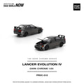 (Preorder) Pop Race 1/64 Lancer Evolution IV - Dark Chrome
