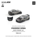 (Preorder) Pop Race 1/64 Pandem GR 86 - Dark Chrome