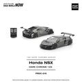 (Preorder) Pop Race 1/64 Honda NSX GT3 EV022 - Dark Chrome