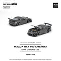 (Preorder) Pop Race 1/64 Mazda RX-7 RE-Amemiya - Dark Chrome
