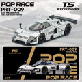 (Preorder) Pop Race x TS Exclusives 1:64 MAZDA 787B TEST CAR SILVER CHROME