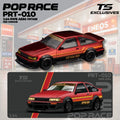 (Preorder) Pop Race x TS Exclusives 1:64 RWB AE86 VINTAGE Red Chrome