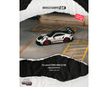 (Preorder) Tarmac Works x Minichamps 1:64 Porsche GT3RS (992.2) MR – White Red- Showcase – Limited Edition