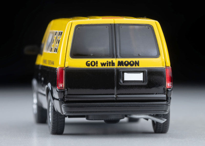 (Preorder) Tomica Limited Vintage LV-N344b Chevrolet Astro Van (MOONEYES) Yellow/Black