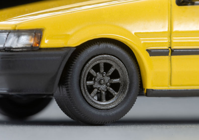 (Preorder) Tomica Limited Vintage NEO 1:64 Toyota Corolla Levin 2-door GT Car w/RS Watanabe Wheel E (Yellow) '83 Model LV-N284f