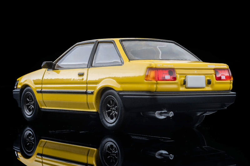 (Preorder) Tomica Limited Vintage NEO 1:64 Toyota Corolla Levin 2-door GT Car w/RS Watanabe Wheel E (Yellow) '83 Model LV-N284f