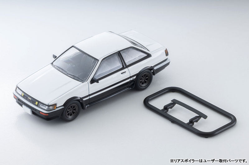(Preorder) Tomica Limited Vintage NEO 1:64 oyota Corolla Levin 2-door GT-APEX Car w/RS Watanabe Wheel (White/Black) '85 Model LV-N304d
