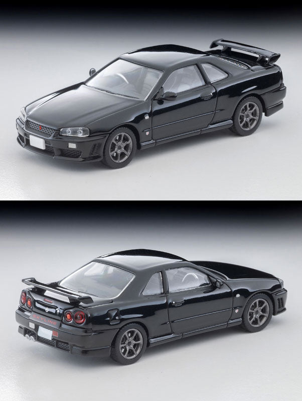 (Preorder) Tomica Limited Vintage NEO 1:64 Nissan Skyline ER34 25GT TURBO w/Option Part (Black) 2000 Model LV-N353c