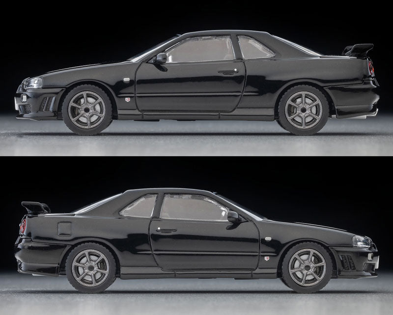 (Preorder) Tomica Limited Vintage NEO 1:64 Nissan Skyline ER34 25GT TURBO w/Option Part (Black) 2000 Model LV-N353c