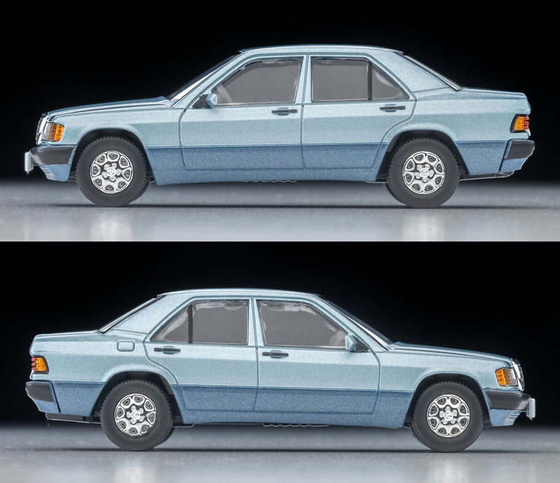(Preorder)Tomica Limited Vintage NEO 1:64 Mercedes-Benz 190 E (Pearl Blue/Two-Tone) '92 Model  LV-N77c