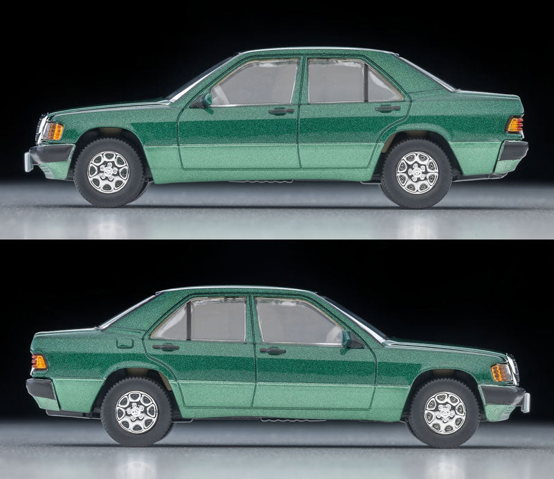 (Preorder) Tomica Limited Vintage NEO 1:64 Mercedes-Benz 190 E (Green/Two-Tone) 92 Model LV-N77d
