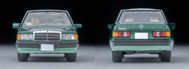 (Preorder) Tomica Limited Vintage NEO 1:64 Mercedes-Benz 190 E (Green/Two-Tone) 92 Model LV-N77d