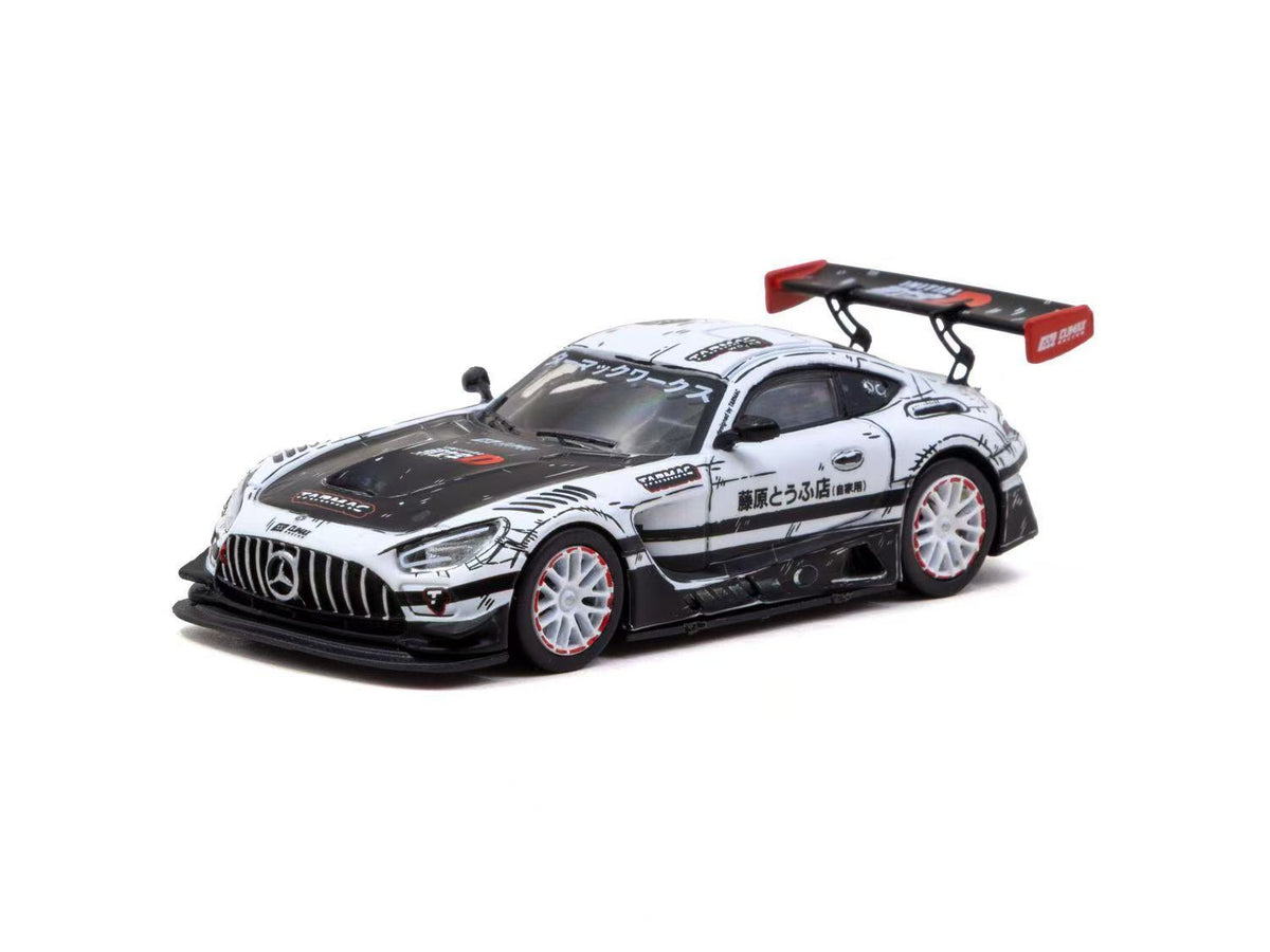 Tarmac Works 1:64 Mercedes AMG GT3 Initial D Comic Livery Shanghai CTE Exclusive