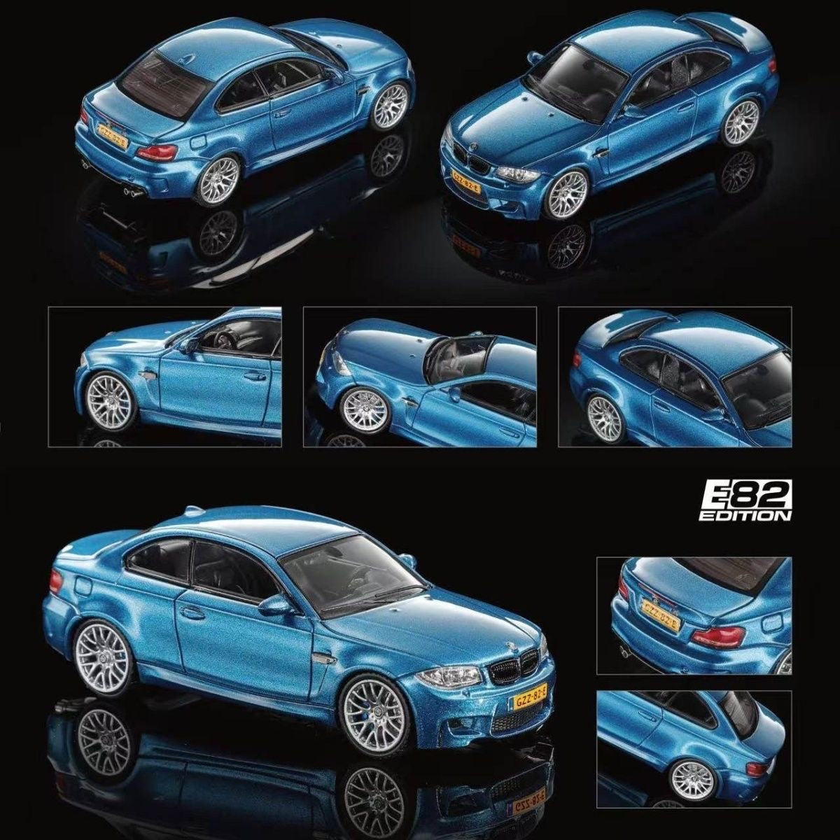 Mortal 1:64 BMW 1M E82 Coupe Long Beach Blue
