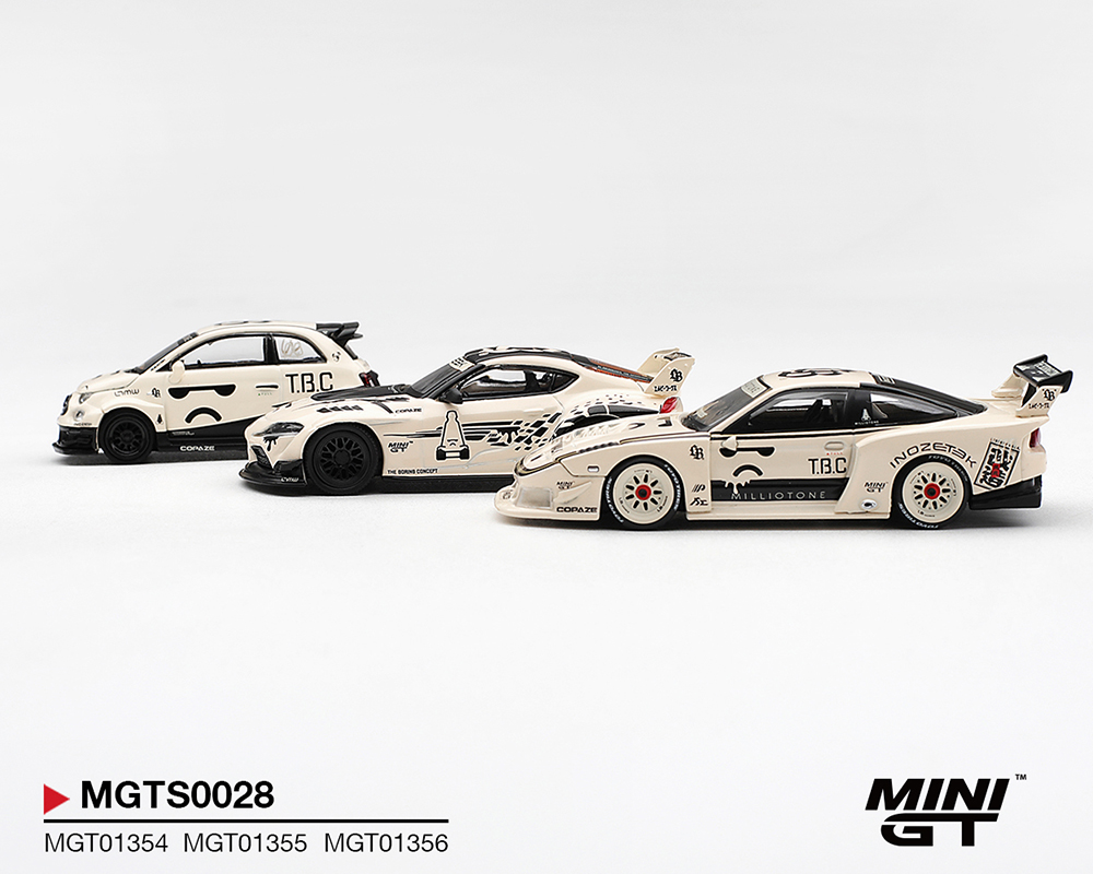 (Preorder) Mini GT 1:64 INOZETEK x TBC Set 2026 Show Edition 3 Cars Set MGTS0028