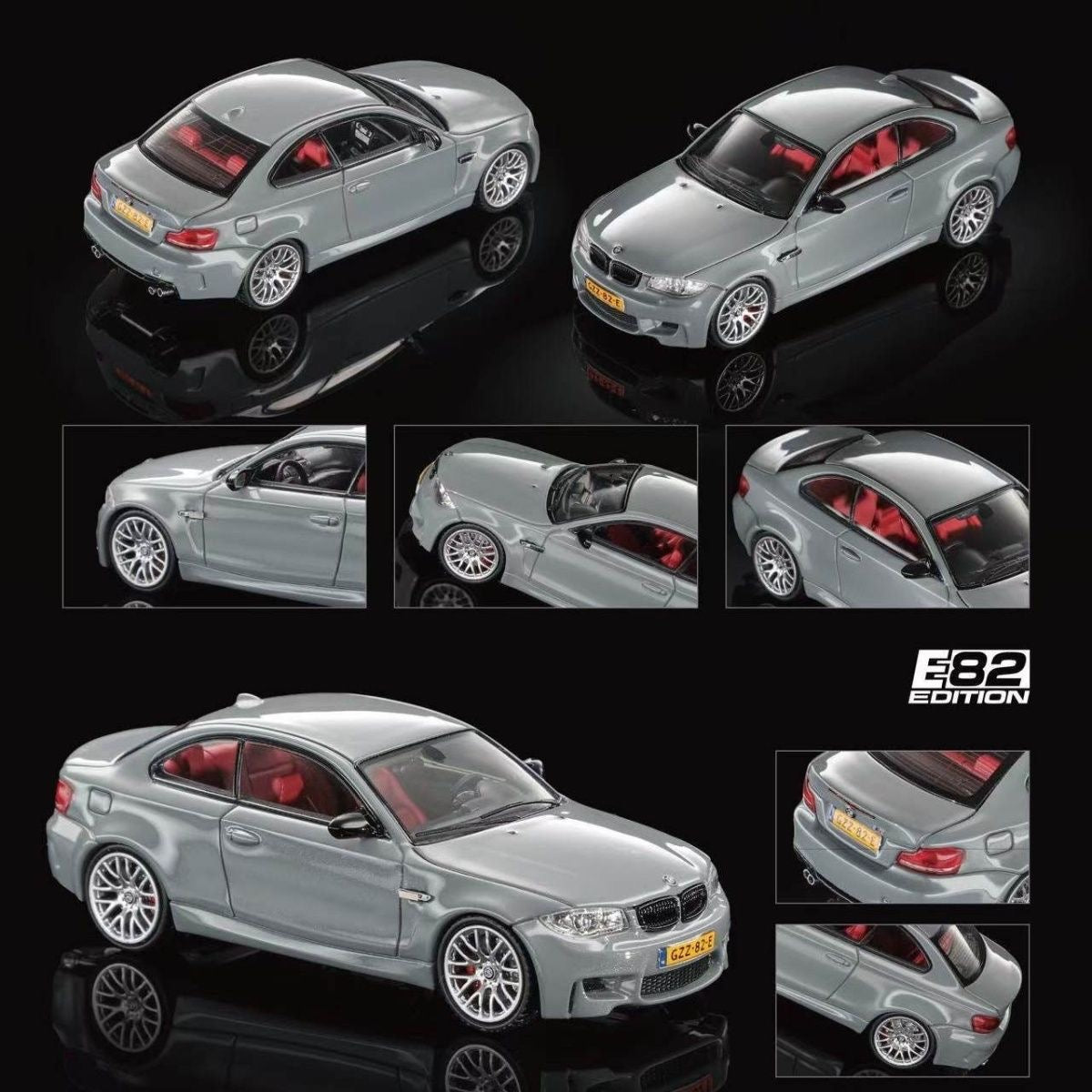 Mortal 1:64 BMW 1M E82 Coupe Brooklyn Grey