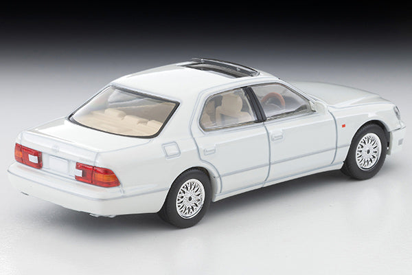(Pre-order) Tomica Limited Vintage NEO LV-N356c/d Toyota Celsior C Specification 10th Anniversary Edition (White/Silver)