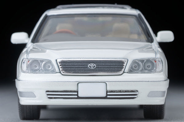 (Pre-order) Tomica Limited Vintage NEO LV-N356c/d Toyota Celsior C Specification 10th Anniversary Edition (White/Silver)