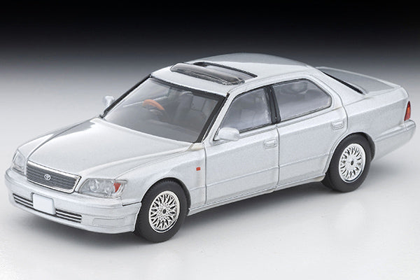 (Pre-order) Tomica Limited Vintage NEO LV-N356c/d Toyota Celsior C Specification 10th Anniversary Edition (White/Silver)