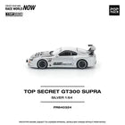 Pop Race 1:64 Top Secret GT300 Toyota Supra Silver #324