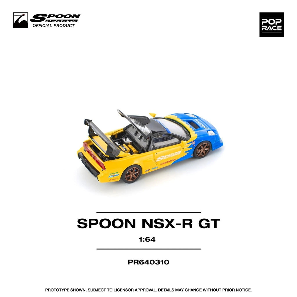 Pop Race 1/64 Honda Spoon NSX R GT
