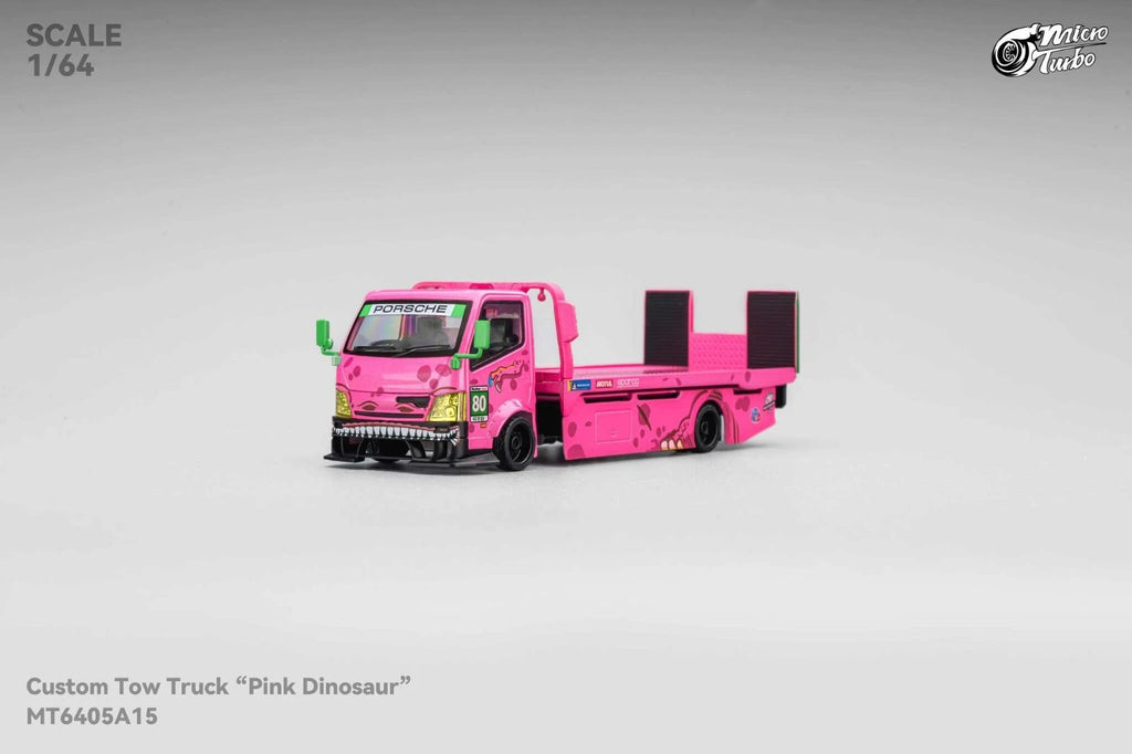 Mega Gear 1:64 CUSTOM TOW TRUCK ROXY Pink Diecast Model