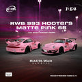 MODELMODEL 1:64 RWB 993 Hooters Matte Pink 68 (Blister Pack) MM64-RWB993-013