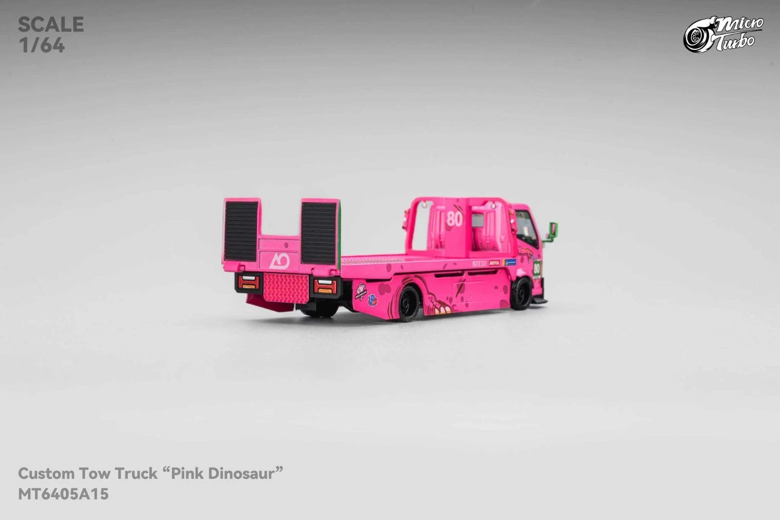 Mega Gear 1:64 CUSTOM TOW TRUCK ROXY Pink Diecast Model