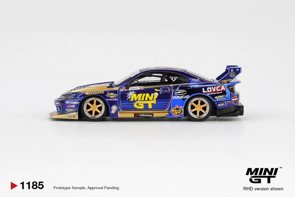 Mini GT 1:64 Nissan LB-Super Silhouette S15 SILVIA #555 Halloween Special #1185