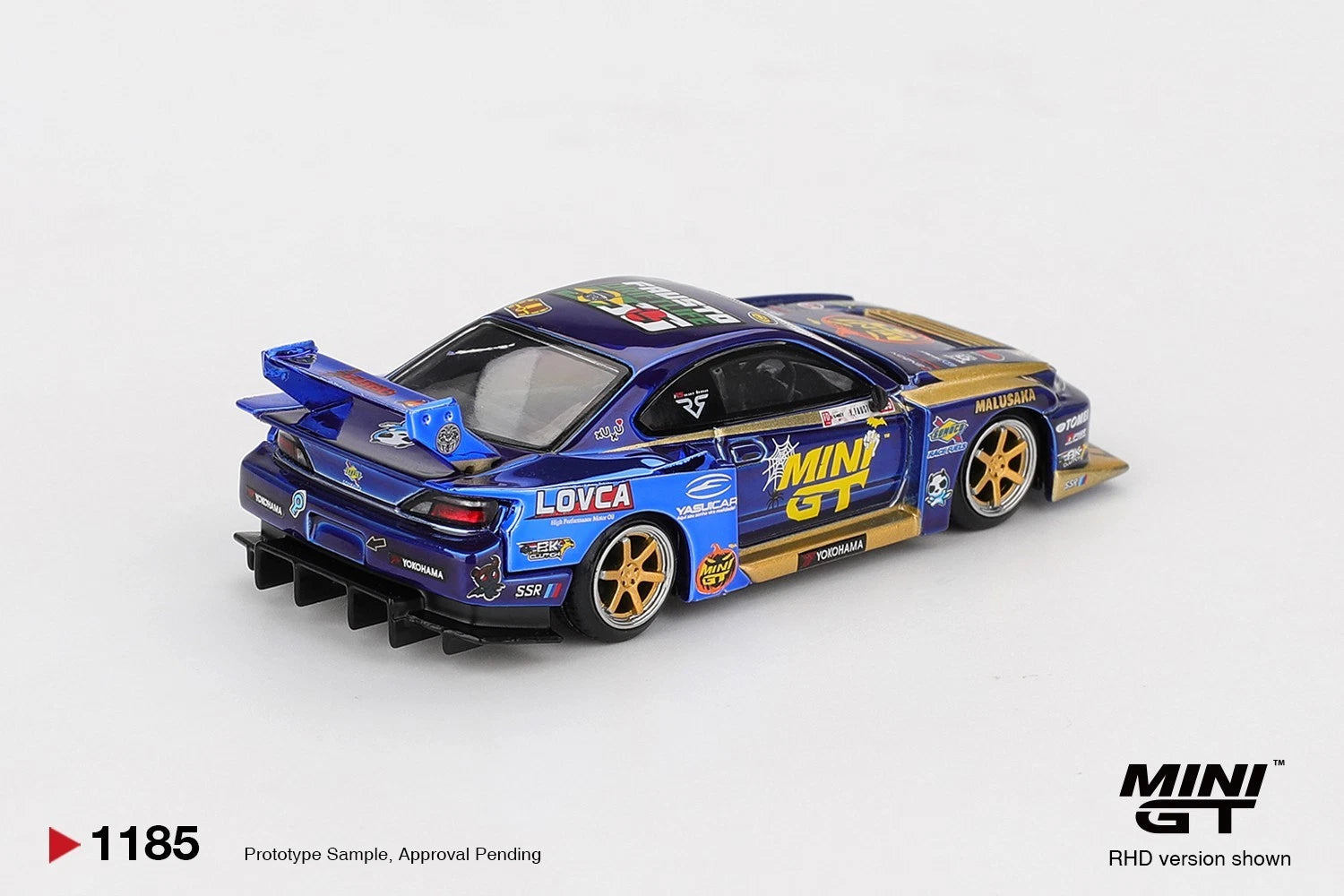 Mini GT 1:64 Nissan LB-Super Silhouette S15 SILVIA #555 Halloween Special #1185