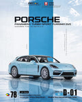 (Preorder) Almost Real 1:64 Porsche Panamera Turbo Sport Turismo (G2) Azzurro Thetys Metallic