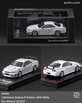 (Preorder) Ignition Model 1:64 Nissan Skyline GT-R Mine’s (R34) – White